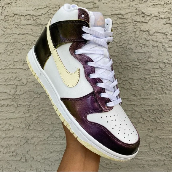 😈NEW😈 CUSTOM WMNS NIKE DUNK HI NEW WITHOUT BOX - Picture 2 of 14